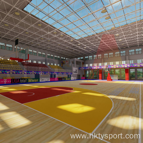 Hot Sale Eco-Friendly Hardwood Indoor Basketball Court Flooring